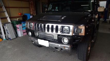 ハマーＨ２　いろいろ交換('ω')ノ